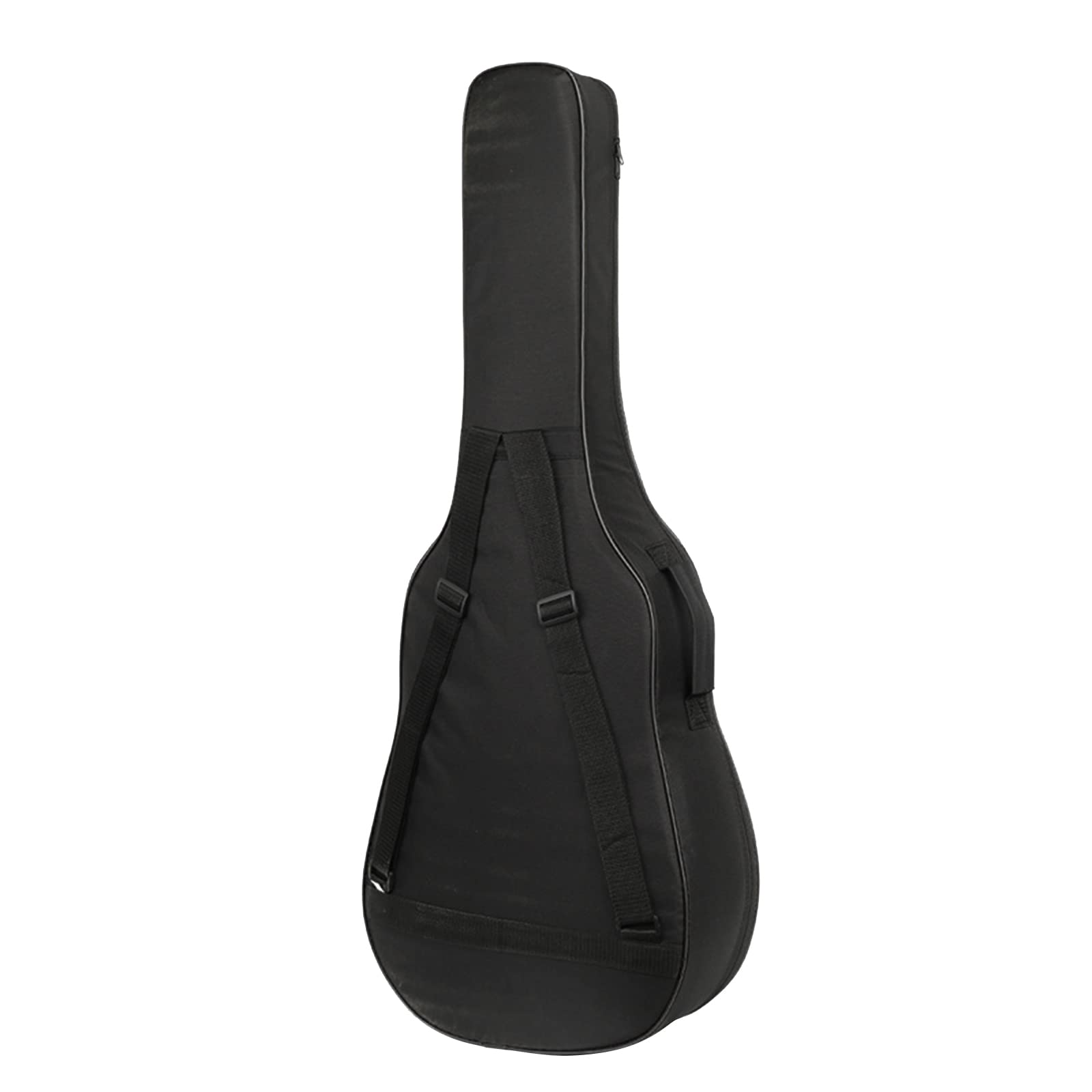 Housse pour Guitare Sac de Guitare Etanche Etui Guitare en Tissu Oxford Externes Sac de Protection Guitaire Transport Bandoulières Réglable pour Guitare Classique Acoustique Folk 41Pouces Noir