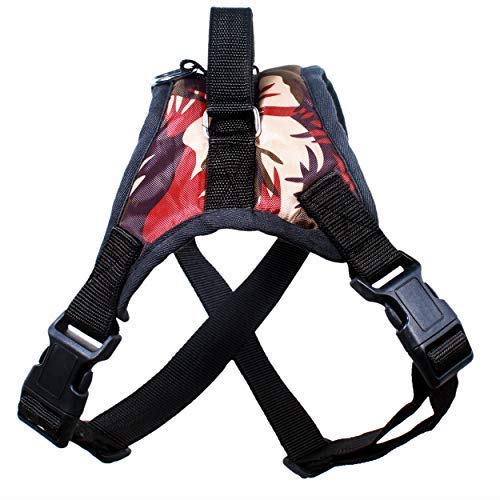 RvPaws Adjustable Straps Harness for Large Dogs Pet Vest Harness Safety for Dogs (Large, Camouflage Army) (Medium) (B09J297L69) Amazon Price History, Amazon Price Tracker