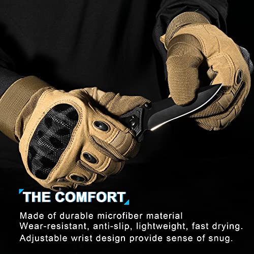 Image of WTACTFUL Tactical Gloves Men Women, Touchscreen Reinforced Palm