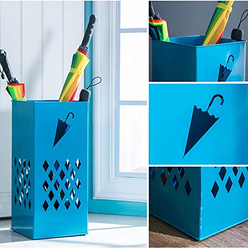 Porte-parapluie peu encombrant avec bac d'égouttement métal - 4