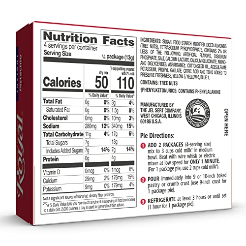 Image of Royal Instant Pudding Dessert Mix, Pistachio, Fat Free ,1.8 oz (Pack Of 12)