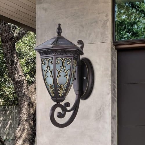 Lanterne murale solaire LED pour sécuriser les passages extérieurs de nuit - 5