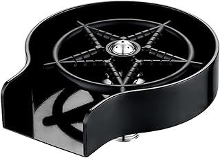 Zlewozmywak szklany do baru domowego Zlewozmywaki kuchenne Podkładka do butelek ze stali nierdzewnej Kran Spłuczka do kubków Narzędzia kuchenne i gadżety Narzędzia specjalne