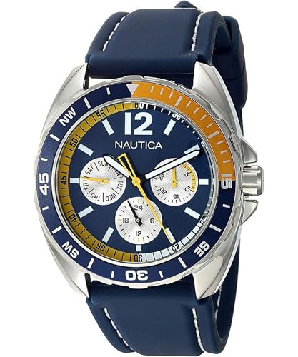 Nautica Men's Quartz Resin Silicone Watch2