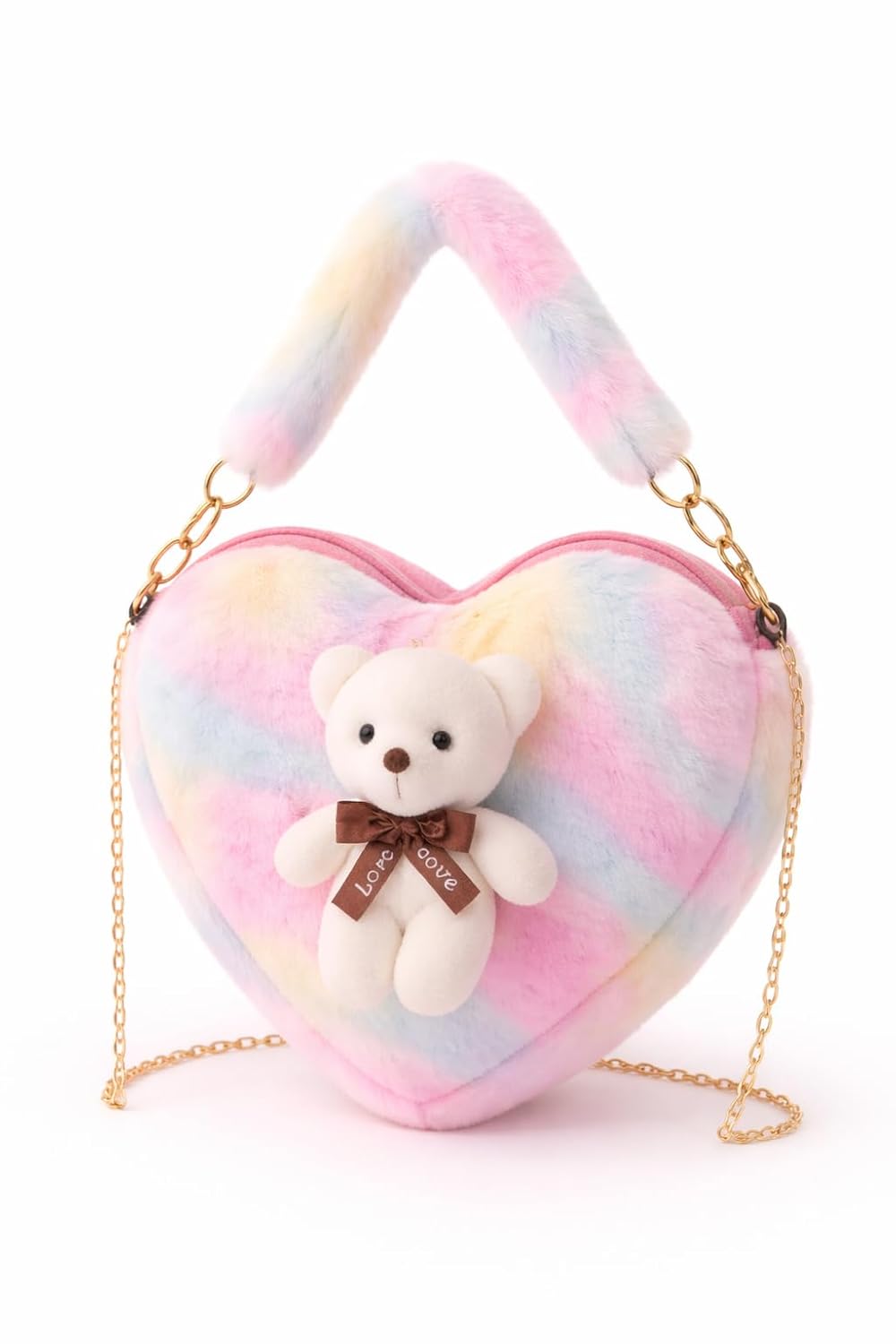 CULT FACTORY Girls Sling Bag Cute Sling Bag Combo for Kids Teddy Slingbag Mini Handbag Combo Fur Toy Bag - Review, Price and Buying Guide