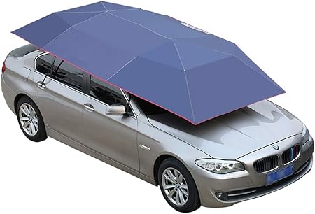 Amazon 車のテントカバー可動カーポート折りたたみ式ポータブル自動車保護車の傘日光浴防止日よけキャノピーカバーユニバーサル400 210 Cm ダークブルー サンシェード 車 バイク Amazon 車のテントカバー可動カーポート折りたたみ式ポータブル自動車保護車の傘日光浴防止日よけキャノピーカバーユニバーサル400 210 Cm ダークブルー サンシェード 車 バイク