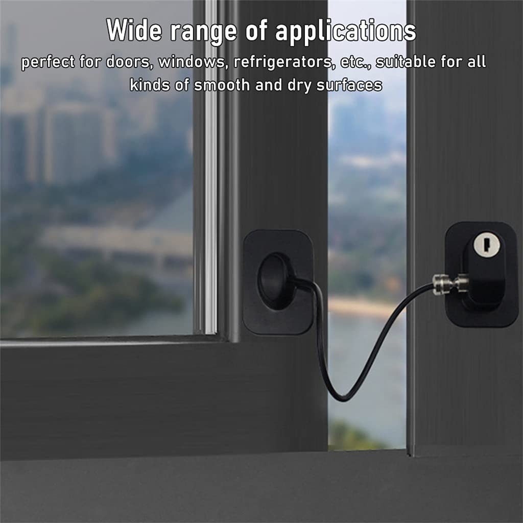 1 Ordenador Personal Bloqueo de Ventanas Bloqueo de Seguridad para niños Protección del bebé Niños de ser heridos por Bay Bloqueo Windows Cabinete de Puerta Limitador Limitador(3-Pack)