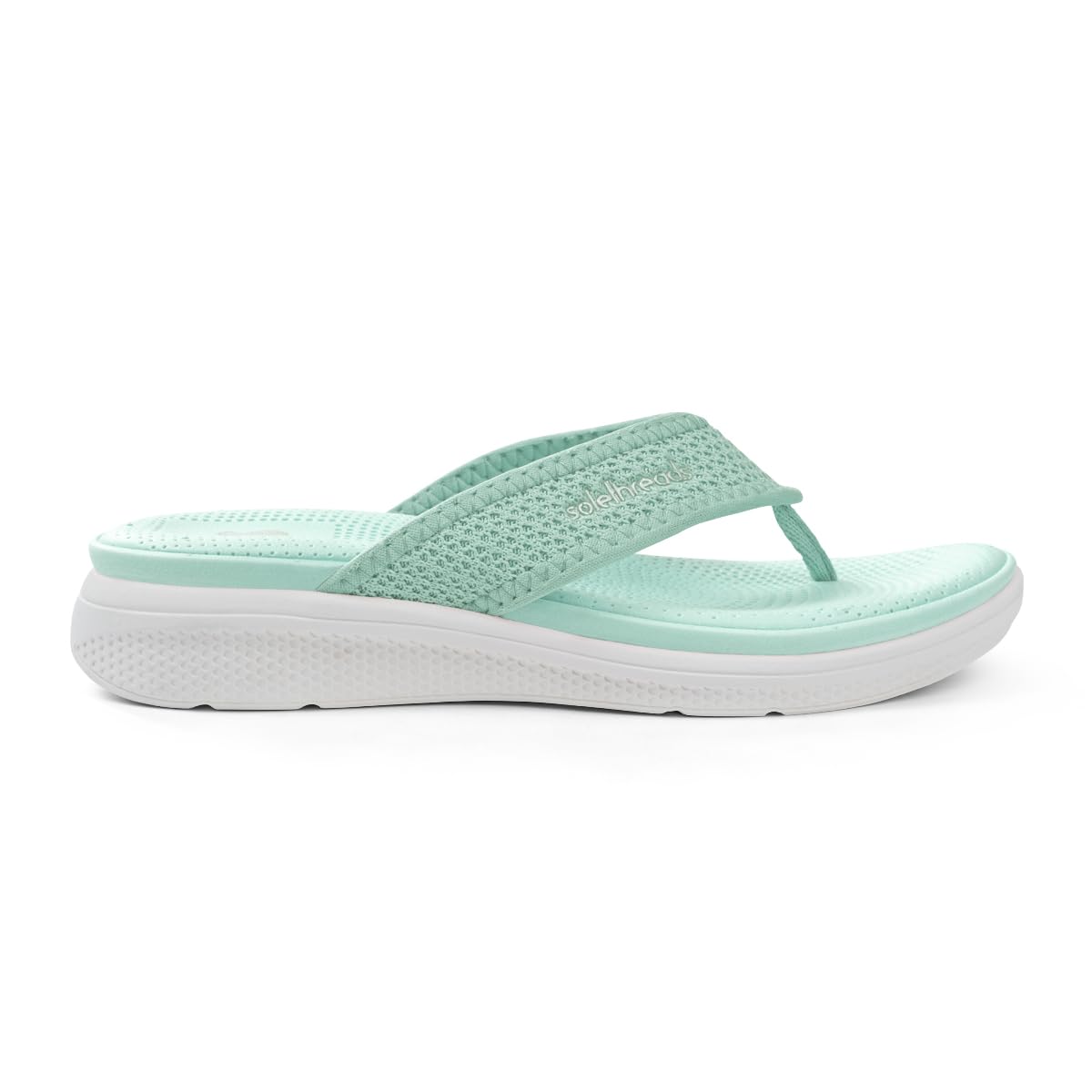 SOLETHREADS GRACE V | Stylish | Comfy | Super soft | Ultra-Light | Phylon | Slippers | Flip Flops for Women|MINT GREEN|UK 8 (B0CWTM33ZC) Amazon Price History, Amazon Price Tracker
