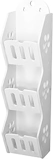 SunshineFace Mensole da muro Bianco libreria angolare PVC accessori camera da letto ragazza 45 x 7 x 11 cm decorazioni camera da letto