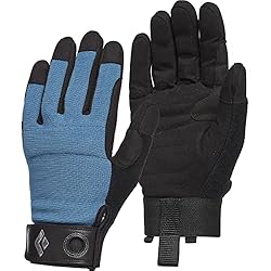 BLACK DIAMOND Men's Crag Full-Finger Rock Climbing Gloves for Belaying