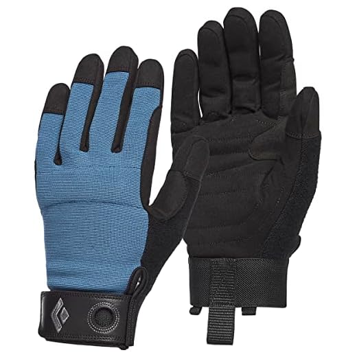 BLACK DIAMOND Equipment Crag Gloves - Astral Blue - Large