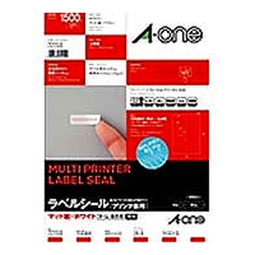Amazon.co.jp: エーワン ラベルシール プリンタ兼用 150面 10枚 72150