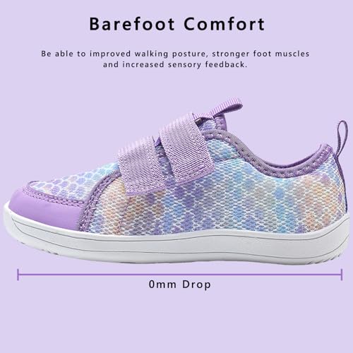 WateLves Wide Toddler Water Shoes Kids Barefoot Beach Swim Aqua Shoes Boys Girls Breathable Mesh Walking Hook and Loop Sneakers4