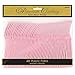 Amscan 8017.109 Premium New Pink Plastic Forks, 50ct