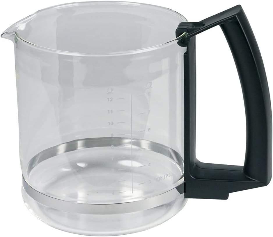 Krups Glass Jug for F468 F265 T8 A 1 - Pack Black