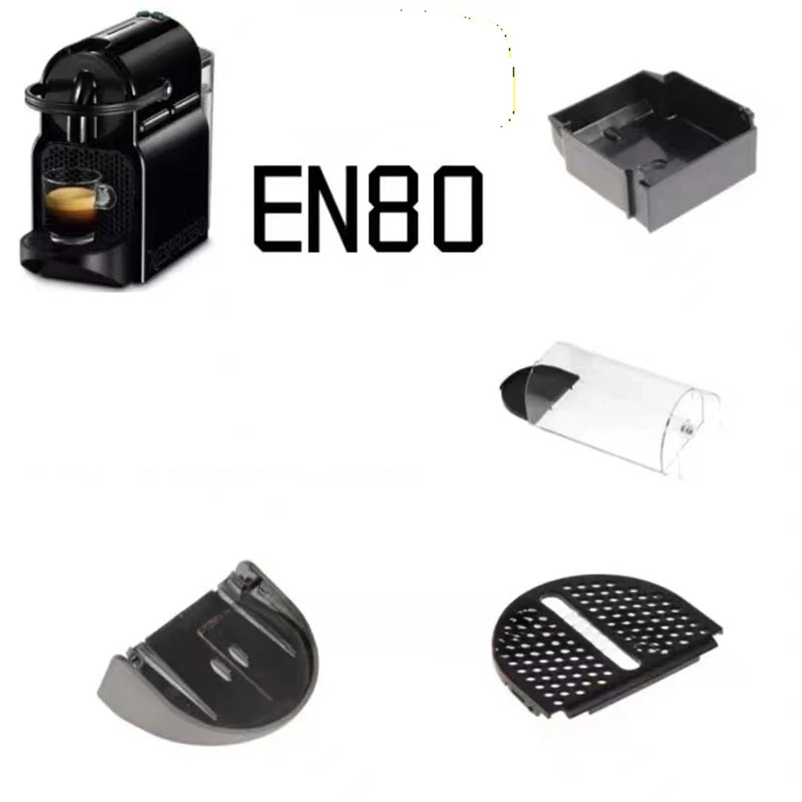 Compatible con Nestle EN80 Nespresso Inissia EN80 Capsule Coffee | Material resistente Rendimiento estable Uso mantenimiento Ajuste estándar