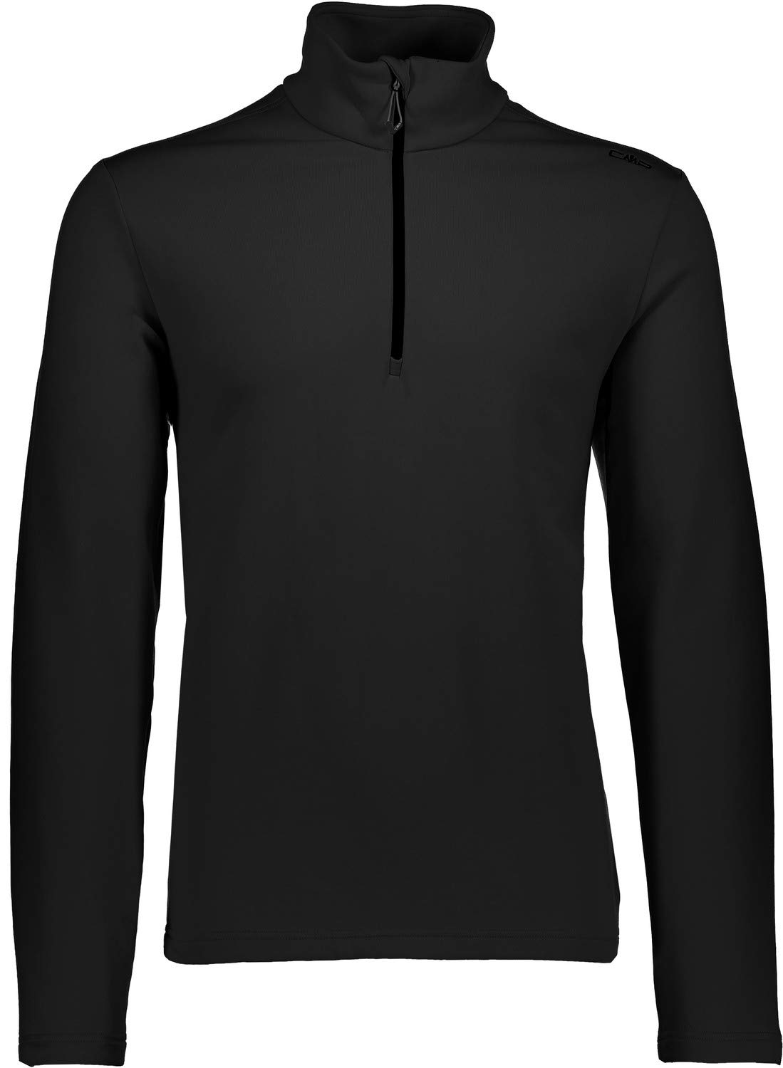 CMP Men's Fleece Turtleneck Sweat Jacket, Green (Edera), 58