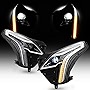 ACANII - For 2017-2019 Cadillac XT5 LED DRL/Signal Switchback LED Projector Headlights Headlamps Driver & Passenger Side