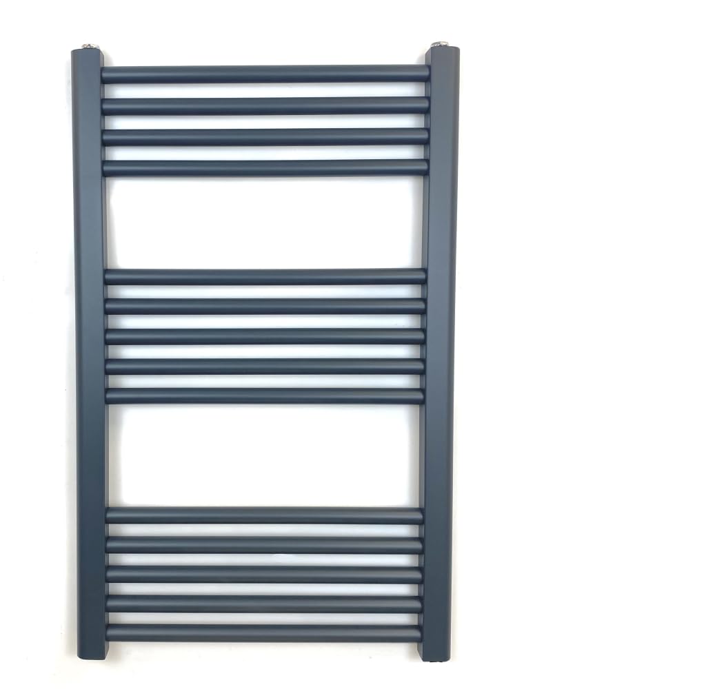 (500Mm, Flat) York Anthracite Flat/ Curved Towel Rails 3233824122710