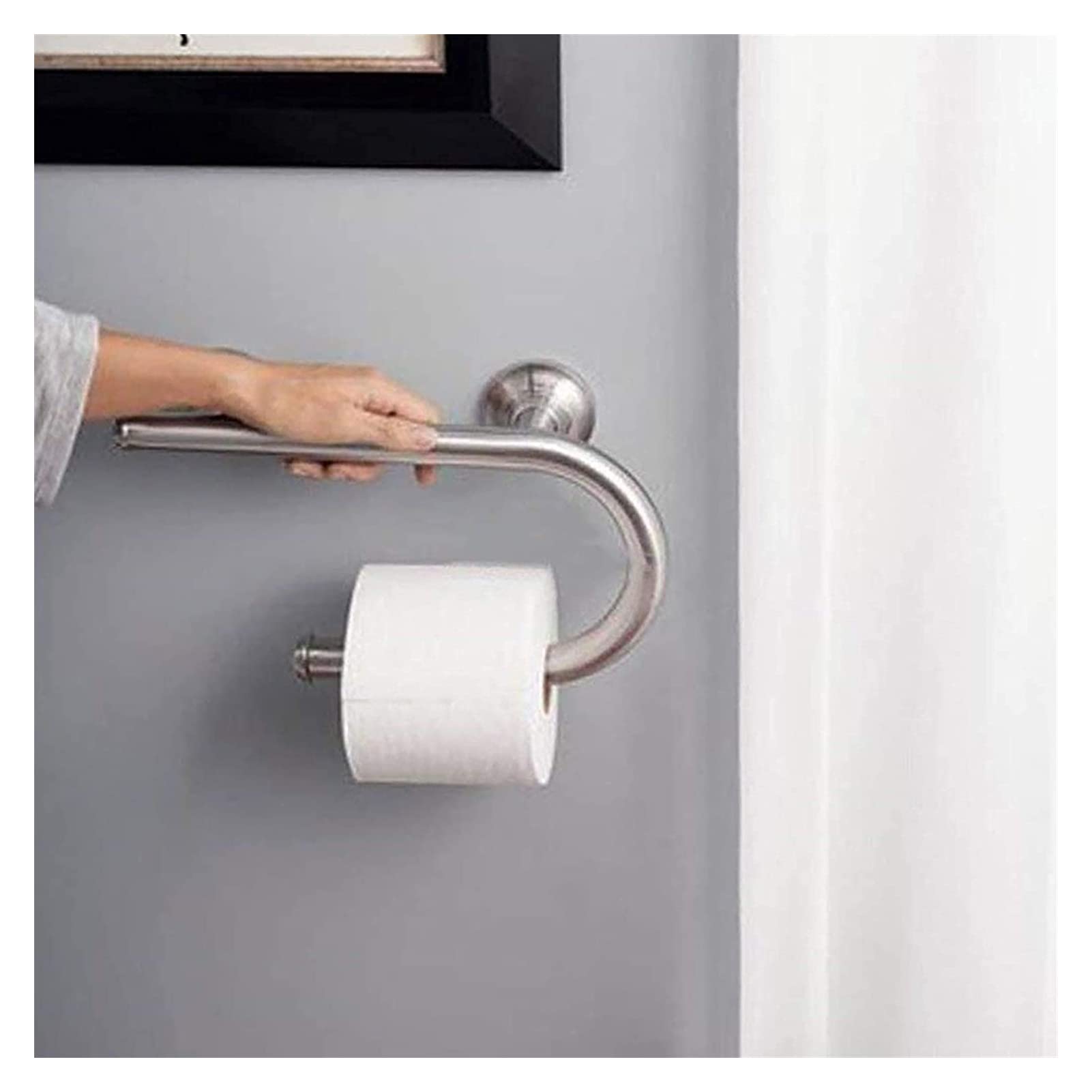 Barra de Seguridad para baño con reposabrazos y asidero para Pared