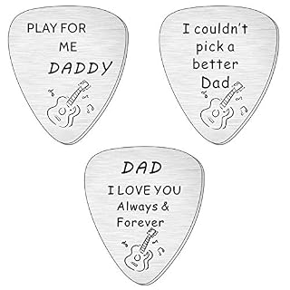 Hulala Lot de 3 médiators pour guitare électrique acoustique avec pochette cadeau - Les Beatles, Paul McCartney, John Lennon, RIngo Starr, George Harrison