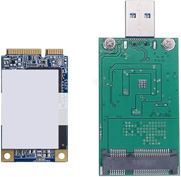 Mini mSATA Adapter mSATA to USB3.0 Reader for Quick File Backups Widely Use