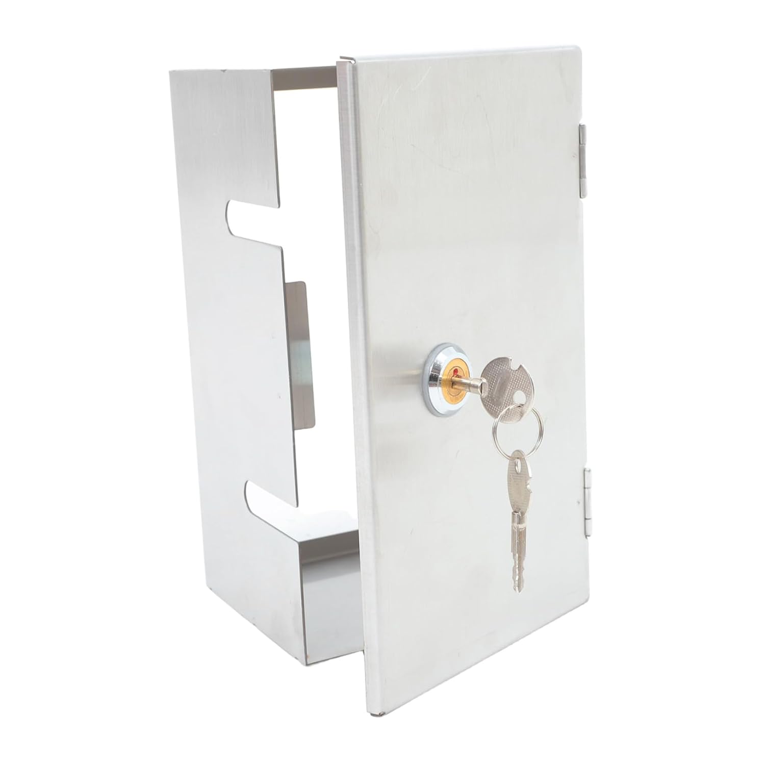 Garneck Lockable Switch Cover for Gang Outlets Weatherproof Stainless Steel Electrical Box Heavy Duty