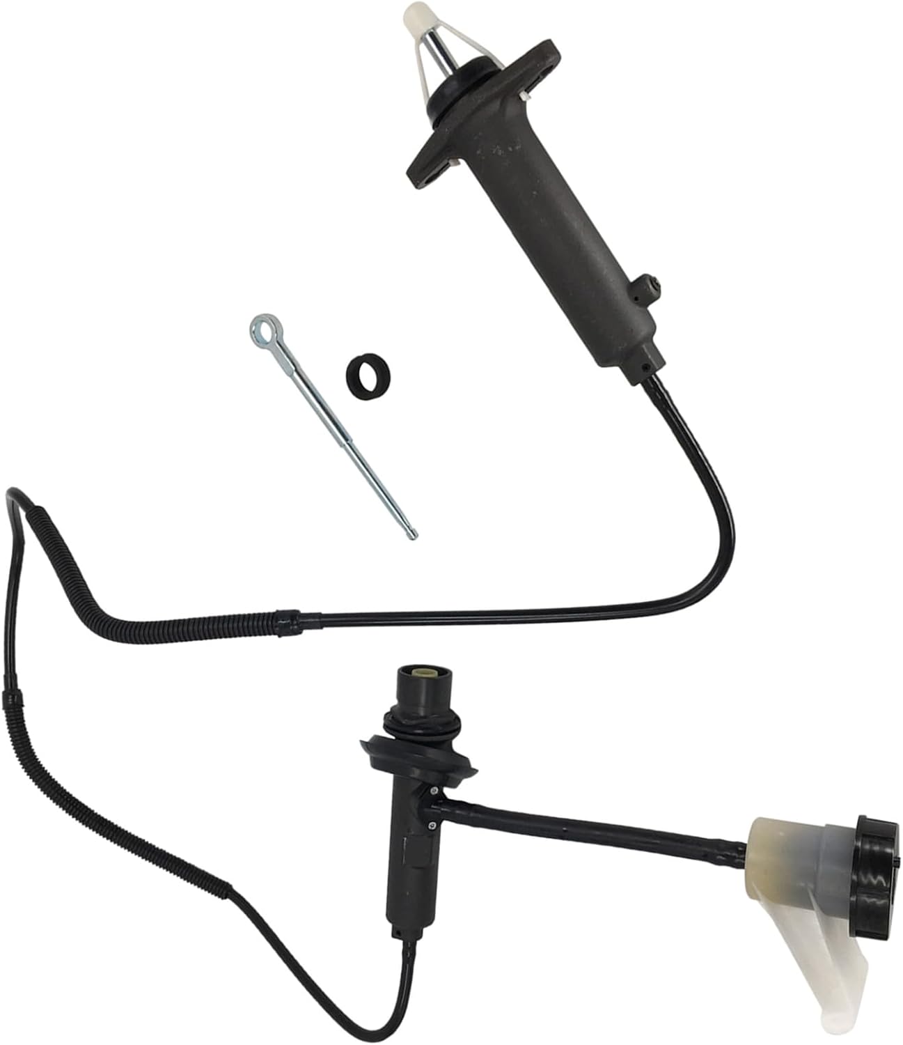 CC649029 Clutch Master and Slave Cylinder Assembly compatible with Dodge Ram 2500 3500 Pickup 1994 1995 1996 1997 V10 8.0L
