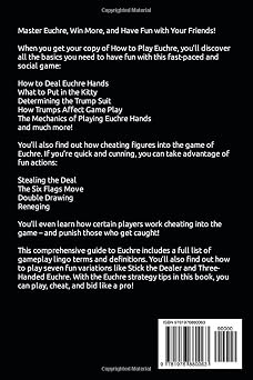How to Play Euchre: A Beginners Guide to Learning the Euchre Card Game Instructions, Scoring & Strategies to Win at Playing Euchre (Card Games for Beginners) Paperback January 12, 2018