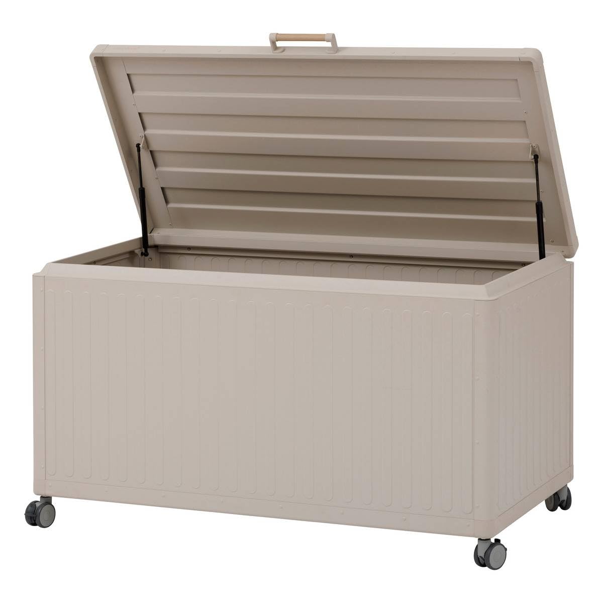 Hespéride - Coffre de rangement edenio argile m 141,6 x 72 x 78cm en aluminium