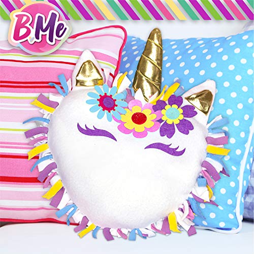 DIY Unicorn Pillow Kit for Girls - No Sew Unicorn Pillow - Make Your Own Pillow Set for Kids - Arts and Crafts Unicorn… - Image 7