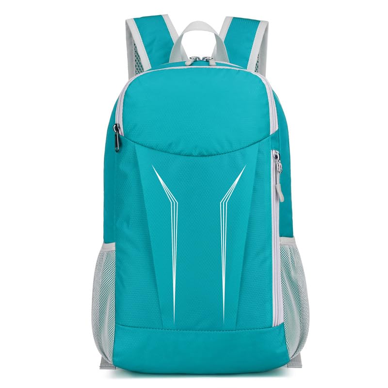 Mochila deportiva ligera impermeable verde miniatura 1