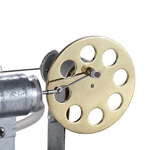Aibecy Mini Hot Air Stirling Engine Motor Model Stream Power Physics Experiment Educational Toy