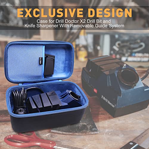 Ltgem Eva Hard Storage Case For Drill Doctor Dd750X 750X / X2 / Dd500X / Dd350X Drill Bit And Sharpener - Protective Carrying Bag #TOP6