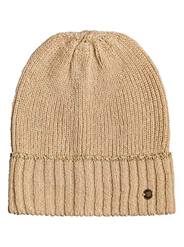 Bonnet Roxy chaud couleur crème idéal pour les sorties en station