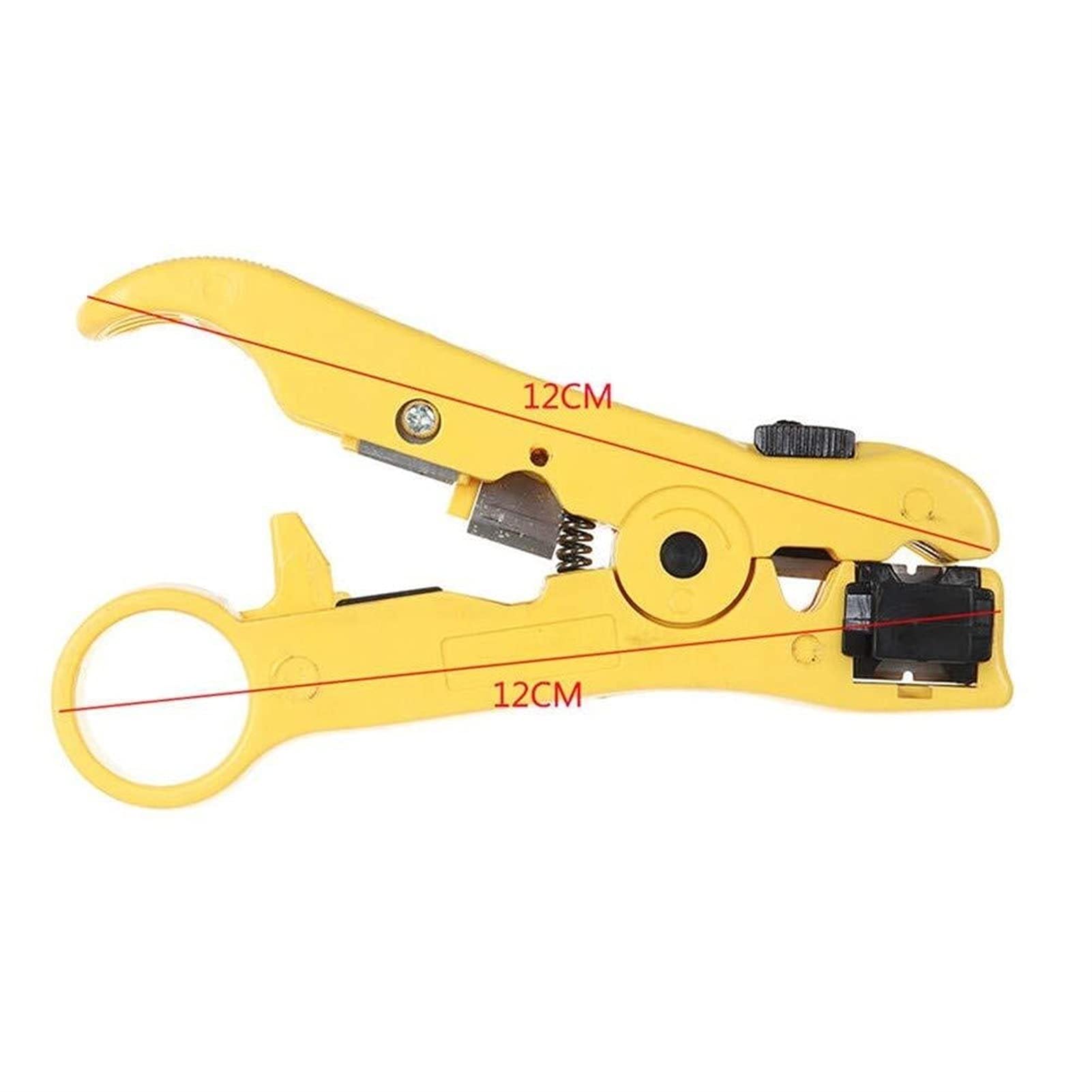 Pelacables, Pinzas, RG7 RG6 RG11 Herramienta de compresión F Conector Cable Coaxial Crimper Pelacables Alicates
