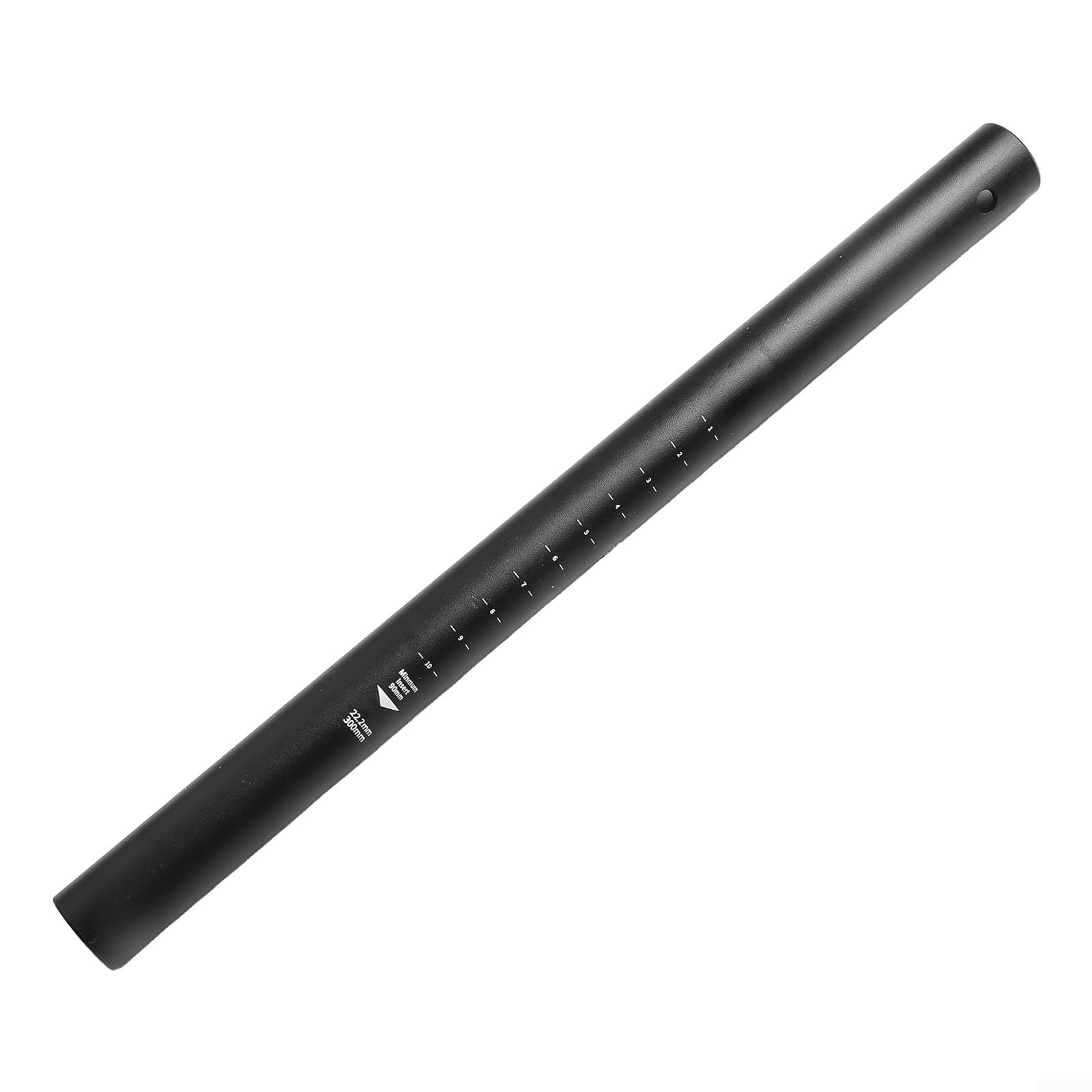 Aluminium-Sattelstütze mit einer von 22 mm, entworfen für Komfort auf Kinder-Laufrädern (schwarz) Sport & Freizeit