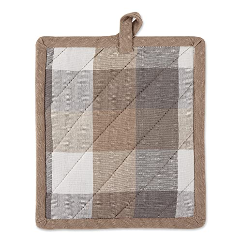 Dii CAMZ13766 Tri-Color Check Collection Kitchen, Potholder Set thumb #3