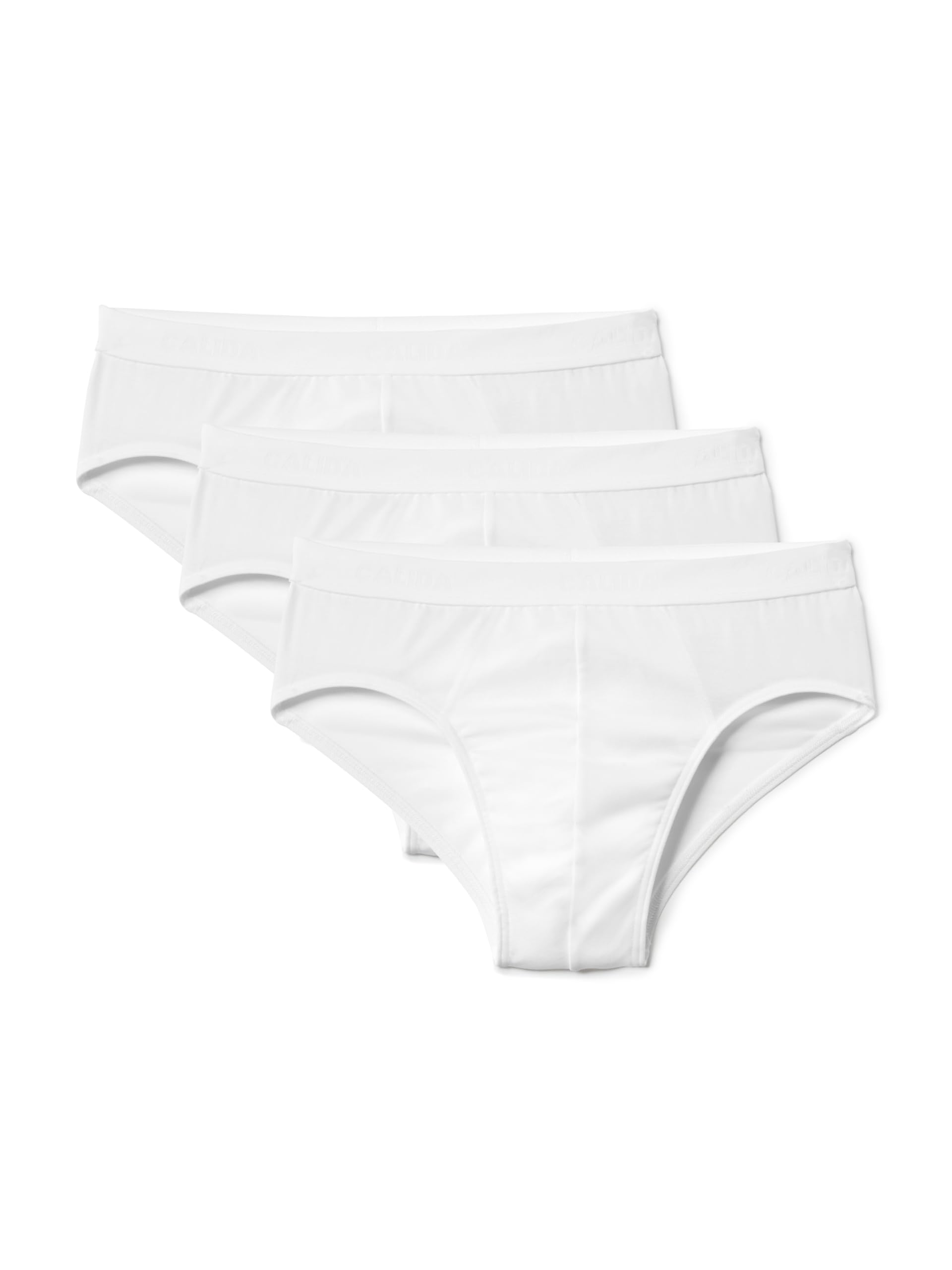CALIDA Natural Benefit Slip Herren | Unterhose, weiche Baumwolle, elastisch und komfortabel im 3er-Pack