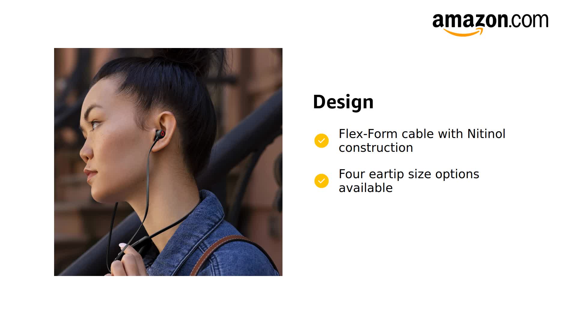 Amazon.com: Beats Flex Wireless Earphones – Apple W1 Headphone