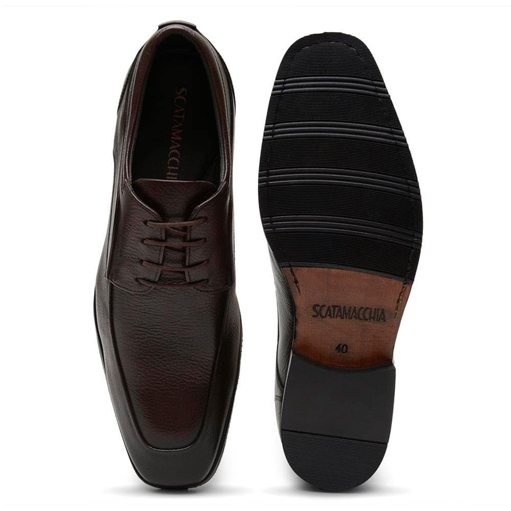Sapato Derby Masculino Couro Antiderrapante Cadarço Casual Marrom 37 em promoção! Veja a oferta e mais achadinhos de Sapatos 8 Hoje é o melhor dia para comprar Sapato Derby Masculino Couro Antiderrapante Cadarço Casual Marrom 37 com aquele preço maroto! Promoção! Aproveite a oferta! 8
