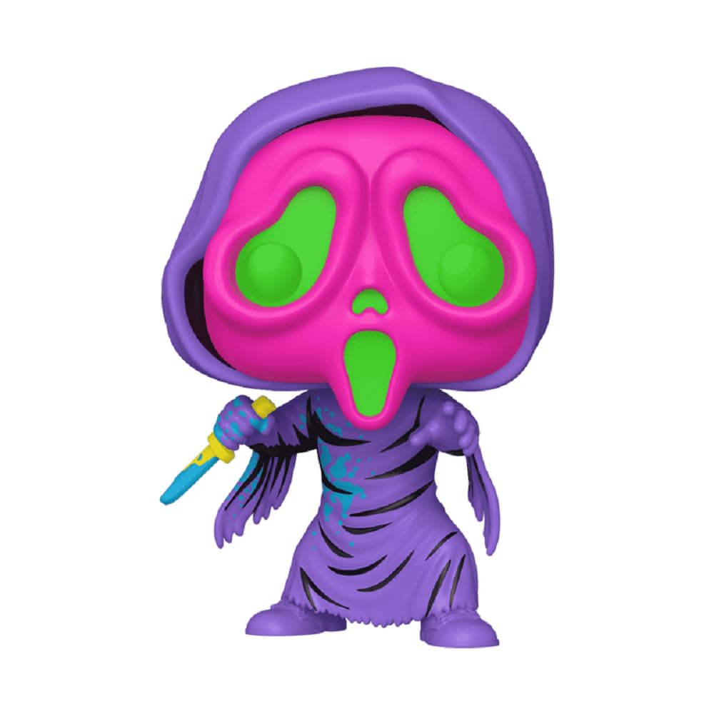 Amazon.com: Funko Scream Ghostface Blacklight Ghost Face Exclusive