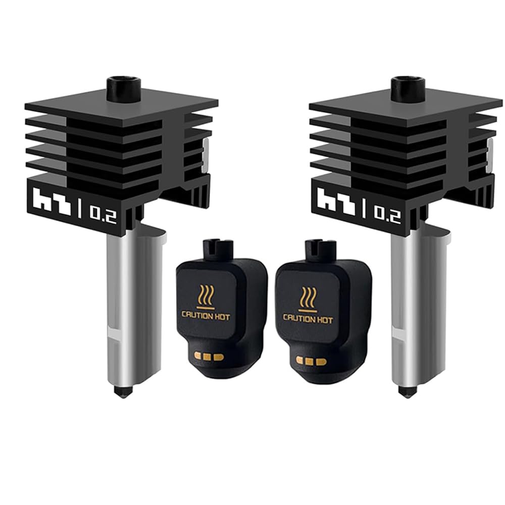 2pcs X2d H2d H2s P2s Hotend Kits 0 2mm Hardened | Desertcart INDIA