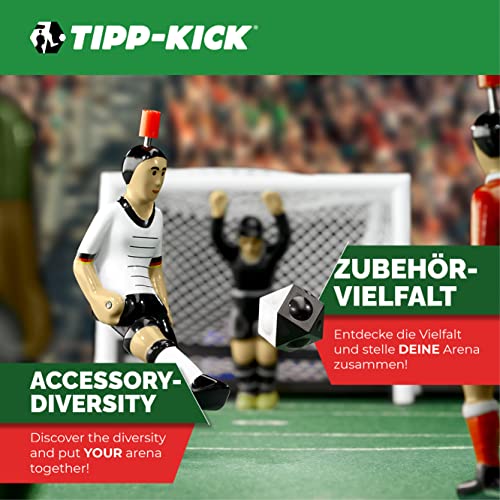 TIPP-KICK XXL Blite-Ball, Durchmesser 16 cm I Original Fußball Spiel I Spielspaß für Groß & Klein ab 3 Jahren I Schwarz/Weiß