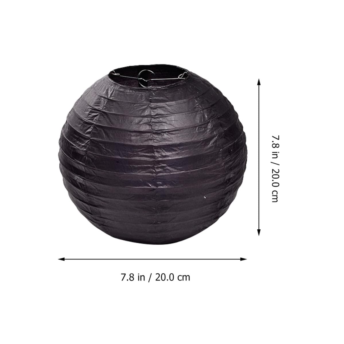 Veemoon 18 Pezzi Lanterne Pieghevoli Decorative e Sospese Per Feste Realizzate in Materiale Nero Bianco e Oro Per Decorare Spazi Esterni Cortili e Interni