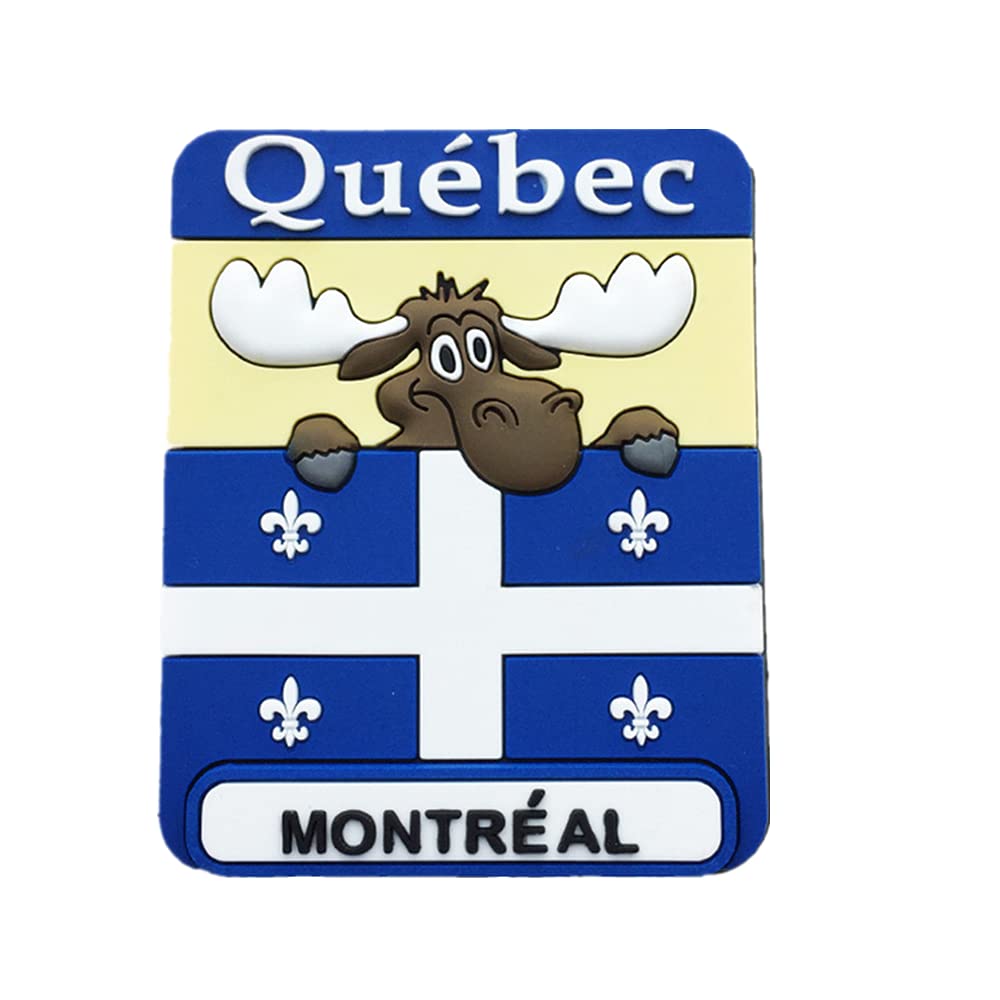 Montreal Quebec Canada Fridge Magnet Souvenir Gift Home Decoration Magnetic Sticker Collection