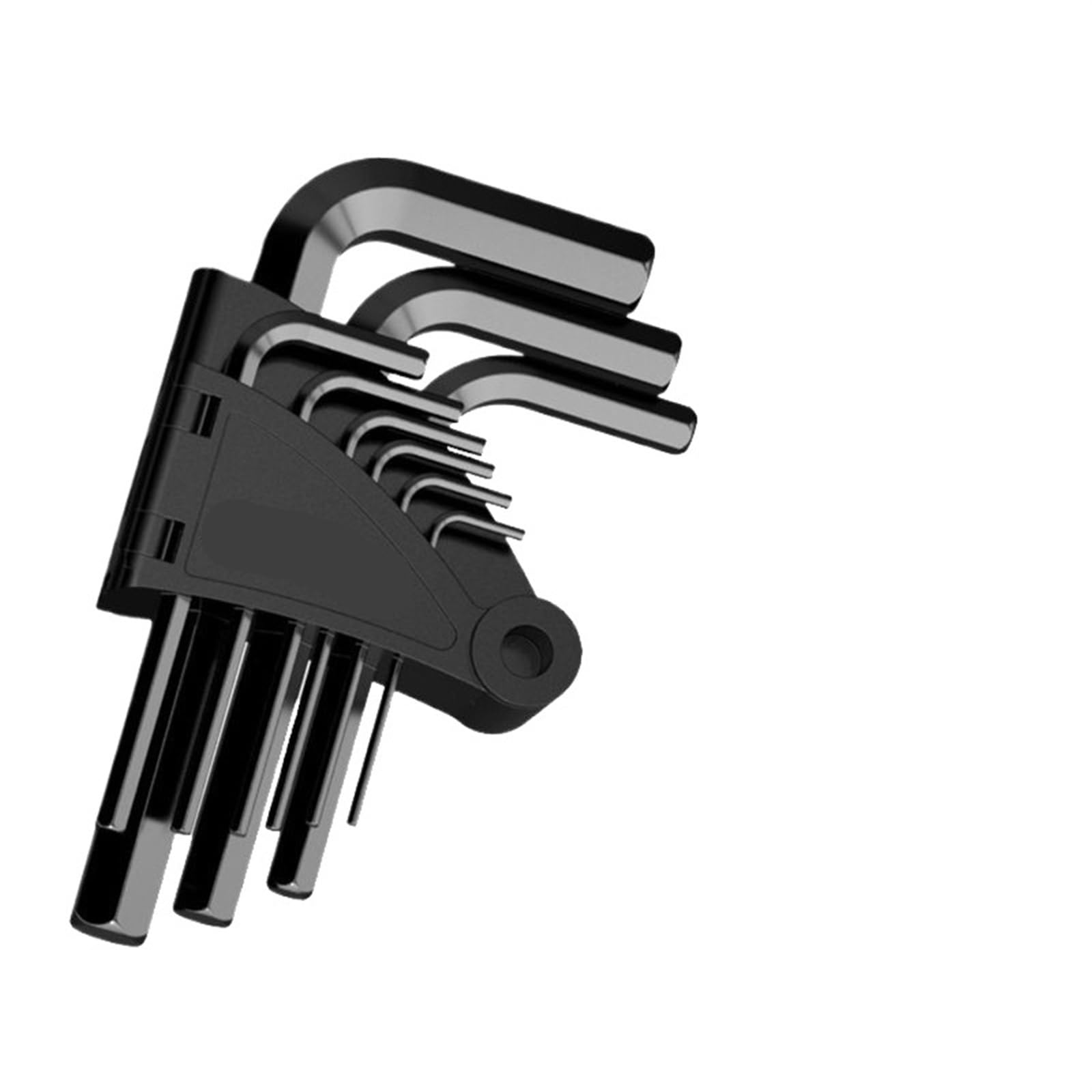HNULGVI Type Hexagonal Spanner with Flat Head 9PCS Allen Key Set L Type Wrench Kit Hex Hand Tool Hexagon Flat Ball Torx Head Spanner Repair Tools(Style 1)