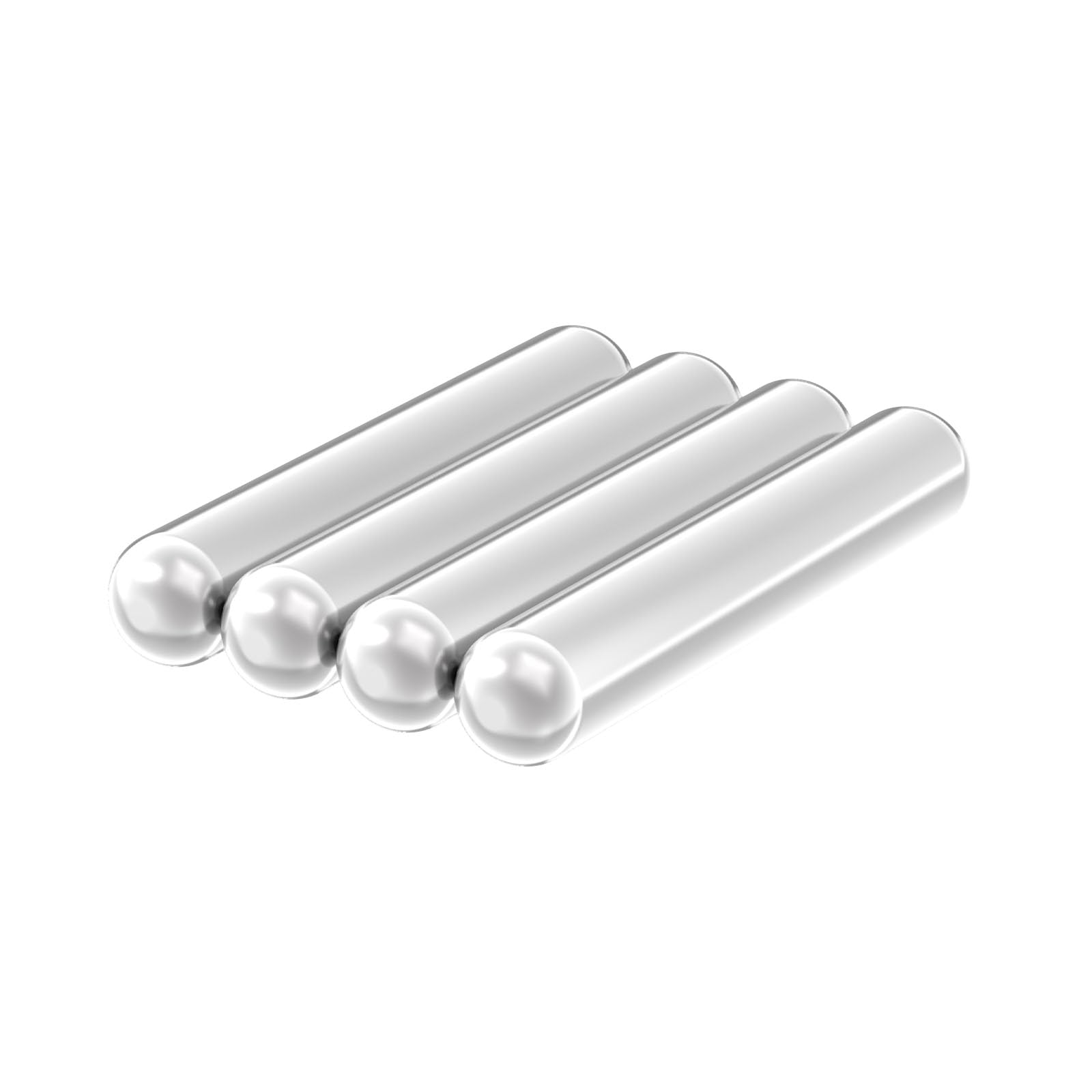 AplysiaTech AlNiCo Magnets, Cow Magnet 1/2" x 3.00" - 4Pack,United Scientific Supplies Cylinder Magnet,Cow Magnetic Metal Picker,Magnetic Stud Finder,Corrosion-Resistant and Water-Proof