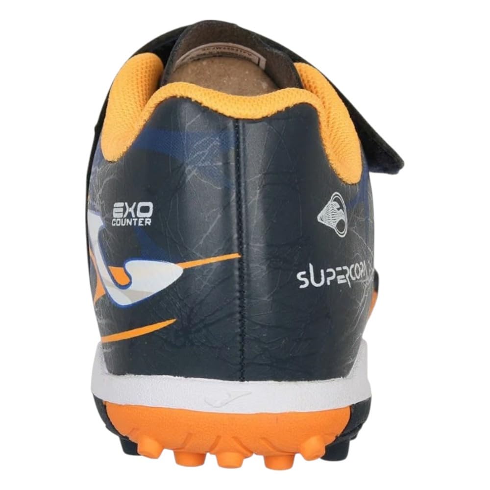 Zapatillas Joma Super Copa JR 2503 Azul Naranja Turf SCJW2503TFV NIÑO Futbol CESCEP Artificial TF