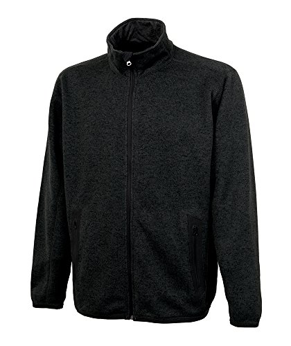 Charles River Apparel Men's Heathered Fleece Jacket